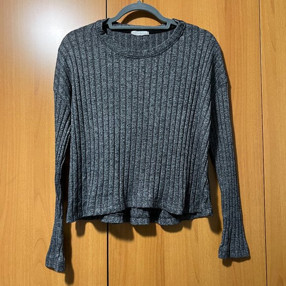 Ribbed Grey top - Picture 1 of 4